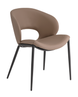 Стул Вивьен экокожа светло-коричневый