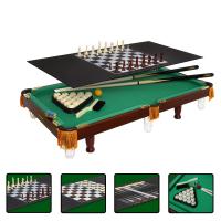 Бильярдный стол Fortuna Русская пирамида 3фт 4 в 1 с комплектом аксессуаров