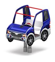 Машинка - Качалка на пружине двухместная машинка - ИО 23.03.01-01.И1