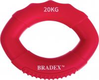 Кистевой эспандер 20 кг, овальной формы, розовый