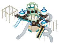 Детский игровой комплекс «Морской» H=1200, 2000 ДИК 32-1707