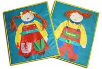 Коврик дидактический Ванины застежки