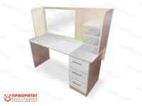 Стол логопеда с зеркалом «Лого-Комфорт» (белый)