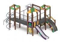 Волшебный город (Майя) - ДИК 2.19.02-01 - Игровой комплекс Н=1200