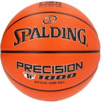 Мяч баск. SPALDING TF-1000 Precision 77526z, р.7, FIBA Appr, zK-композит, нейл.корд, кор-чер-серебр