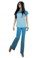 Футболка женская для фитнеса Kampfer Light blue, S