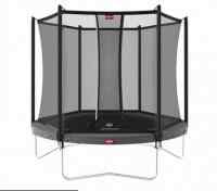 BERG Favorit Regular 270 Grey + защитная сетка Comfort