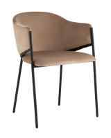 Стул Brace велюр капучино