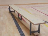 Скамейка гимнастическая (фанера) на металлических ножка IMP-A40/IMP-A41