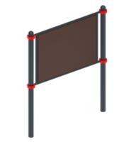 ОВ 02-123 Воркаут информационная стойка (108) 