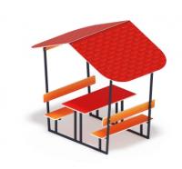 Столик детский с навесом - МФ 31.01.08-01