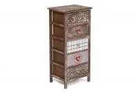 Тумба с 5 ящиками Secret De Maison CHRISTMAS 5 ( mod. HX16-011NS ) дерево павловния, мдф, 40х30х85см, brown (коричневый)