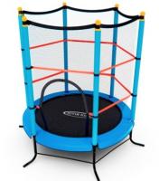 Батут детский DFC SMRKIDS 55" с сеткой, BLUE
