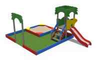 Песочный дворик Тропики Н-1200 ИО 03110