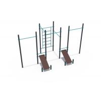 Воркаут Комплекс со скамьями для пресса (ГТО 89 мм) СОВ 01070