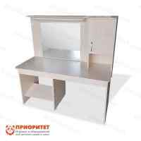 Стол логопеда с зеркалом регулируемый «Лого-Профи» (натуральный)