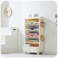 Стеллаж для книг UNIX Kids Babyrack (4 levels) Camel