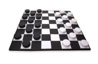 Мат складной Шахматная доска с шашками