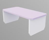 Детская скамейка 2-местная «Космос»