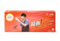 Мяч для настольного тенниса DOUBLE FISH 3*** , профессиональный. ITTF Approved, 10шт.