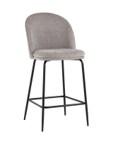 Стул полубарный Echo светло-серый