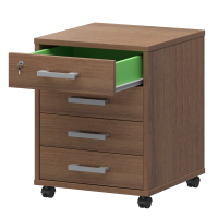 Тумба подкатная АТЛ-04 Орех гварнери F0000032308