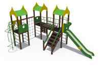 Игровой комплекс серии Поляна Н-1500 ДИО 08050