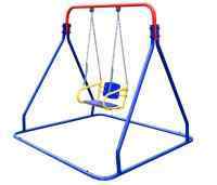 Качели дачные "Пионер-Малыш" цепные со спинкой