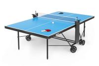 Теннисный стол UNIX Line Compact indoor 18mm MDF (Blue)