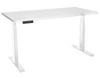 Стол с регулировкой высоты электрический LuxAlto LA-T33-2A3 белый/белый ЛДСП 140*70*2.5