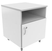 Тумба медицинская прикроватная ТМП-02.1-"Айболит" (на колесах)