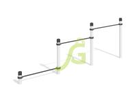 Тройной каскад турников Воркаут IgraGrad 28V