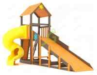 Всесезонная площадка IgraGrad С Tower с трубой SF