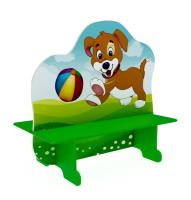 Скамейка детская Пёс МФ 05-418