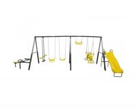 Детский комплекс DFC качели, качели-балансир и горка 76509