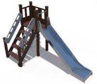 Горка (скат из нержавеющей стали Н-1200) ИО 73010