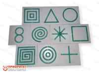 Фибровые тактильные доски «Формы и фигуры»