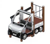 Машинка (серая) - Беседка машинка - МФ 10.03.06-02