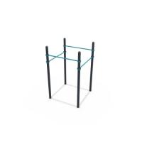 Воркаут Башня с четырьмя турниками (ГТО 89 мм) СОВ 01090