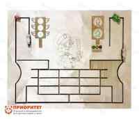 Бизиборд со световыми эффектами «Правила движения со светофором»