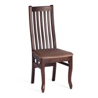 Стул Дольче/Dolce мягкое сиденье бук, 40х46х100см, темный орех (тобако), велюр, тенерифе мокко
