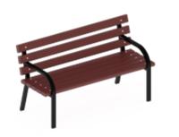  Скамья парковая 1500 