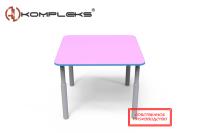 Детский квадратный стол «AVKompleks» на регулируемых ножках