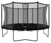 Батут BERG Favorit Regular 430 Black + защитная сетка Comfort