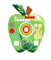 Яблоко. Серия «Фрукты»