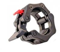 Замок Lock-Jaw с фиксатором для грифа 50 мм чёрн.нейлон. (комплект)		