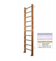 Шведская стенка Kampfer Classic Wall (№2 Ореховый Стандарт белый)