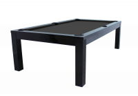 Стол / пул "Penelope" 7 ф (черный) с плитой, со столешницей