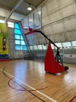 Стойка баскетбольная мобильная складная 3,25 м СТАНДАРТ (с противовесами 455 кг) СТ-183