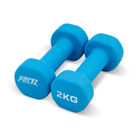 Гантель для аэробики неопреновая PRCTZ NEOPRENE DUMBBELL, 2 кг.
